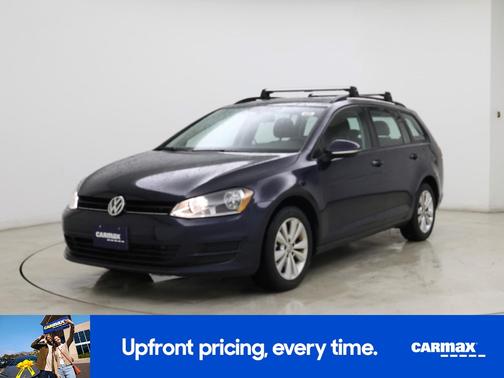 Blue 2017 Volkswagen Golf S