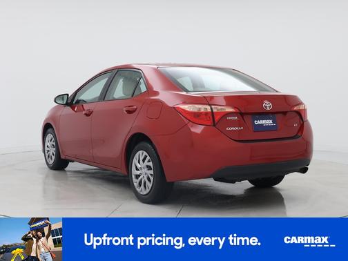 Red 2018 Toyota Corolla LE