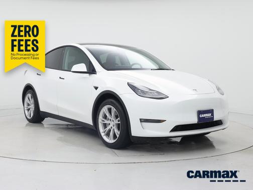White 2021 Tesla Model Y Long Range