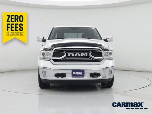 White 2016 RAM 1500 Laramie Longhorn