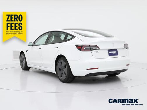 White 2021 Tesla Model 3 Standard Range Plus
