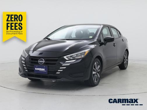Black 2025 Nissan Versa SV