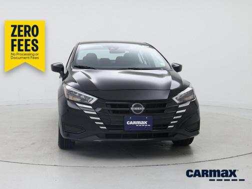Black 2025 Nissan Versa SV