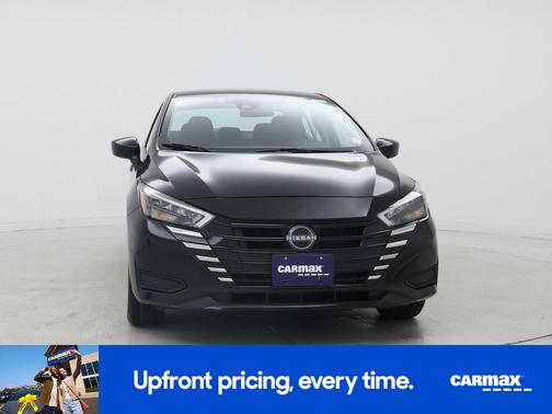 Black 2025 Nissan Versa SV