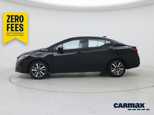 Black 2025 Nissan Versa SV