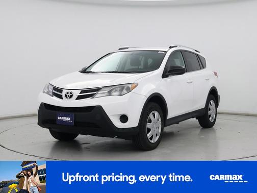 White 2015 Toyota RAV4 LE