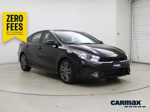 Black 2023 Kia Forte GT-Line
