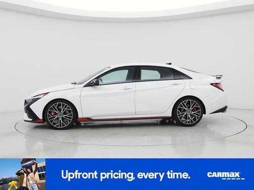 White 2023 Hyundai ELANTRA N