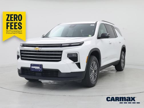 White 2026 Chevrolet Traverse LT