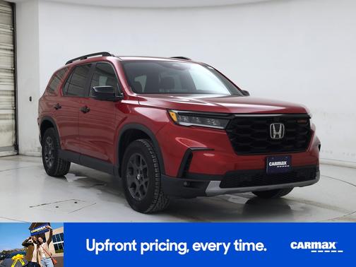 Red 2025 Honda Pilot Trailsport