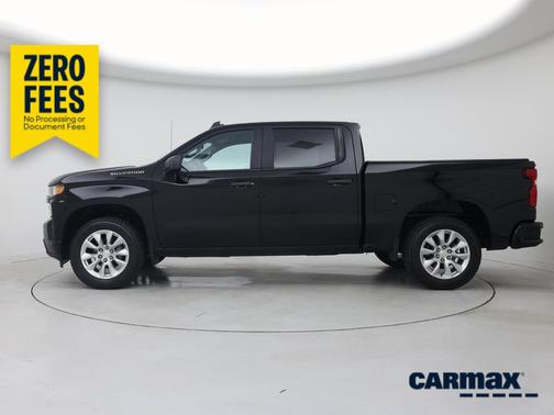 Black 2020 Chevrolet Silverado 1500 Custom