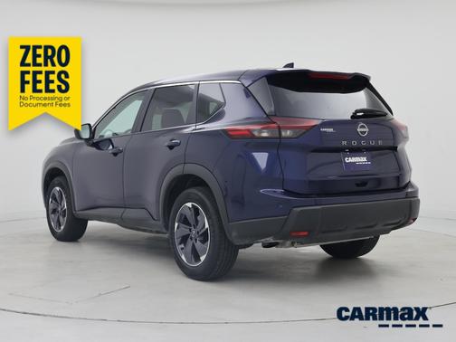 Blue 2025 Nissan Rogue SV
