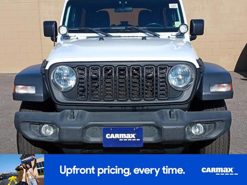 White 2018 Jeep Wrangler All-New Unlimited Sport S