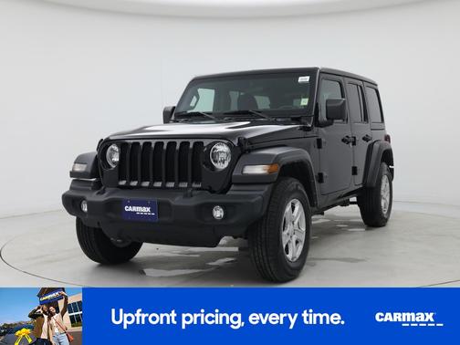 Black 2022 Jeep Wrangler Unlimited Sport S
