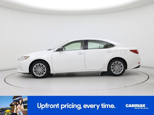 White 2015 Lexus ES 350