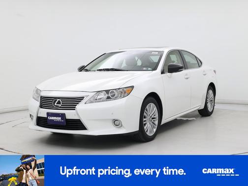 White 2015 Lexus ES 350