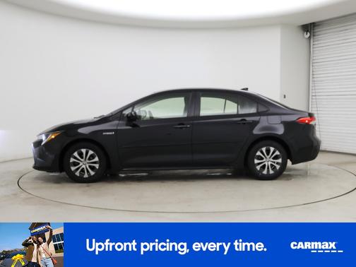 Black 2021 Toyota Corolla Hybrid LE