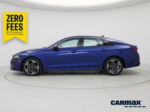 Blue 2022 Kia K5 EX