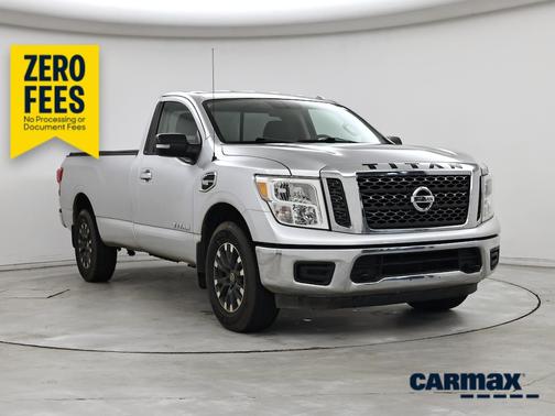 Silver 2017 Nissan Titan SV
