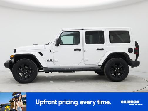 White 2021 Jeep Wrangler Unlimited Sahara Altitude