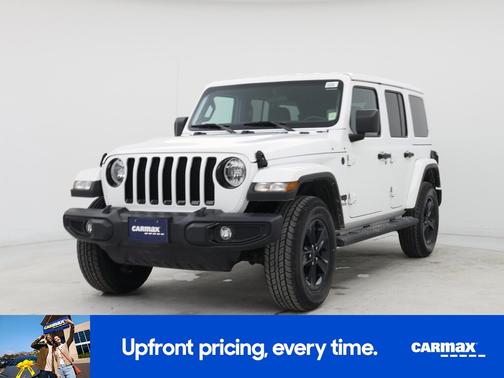 White 2021 Jeep Wrangler Unlimited Sahara Altitude