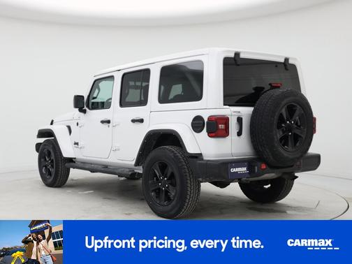 White 2021 Jeep Wrangler Unlimited Sahara Altitude