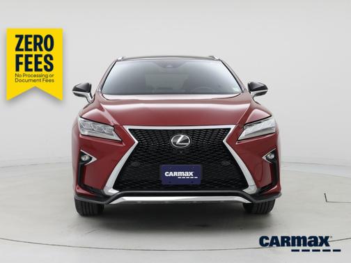 Red 2019 Lexus RX 350 F-Sport