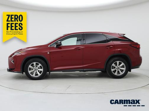 Red 2019 Lexus RX 350 F-Sport