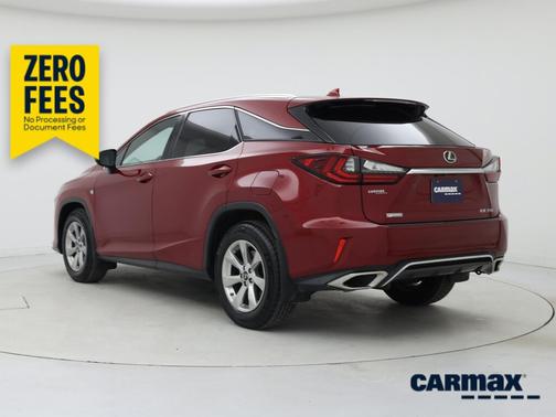 Red 2019 Lexus RX 350 F-Sport