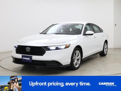 White 2023 Honda Accord LX