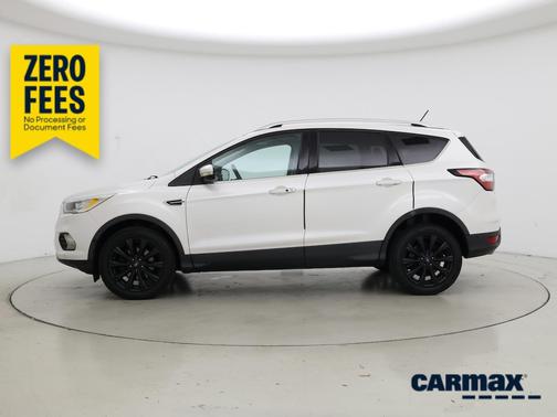 White 2018 Ford Escape Titanium