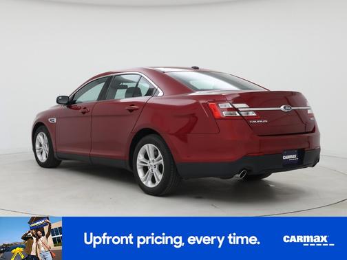 Red 2017 Ford Taurus SEL