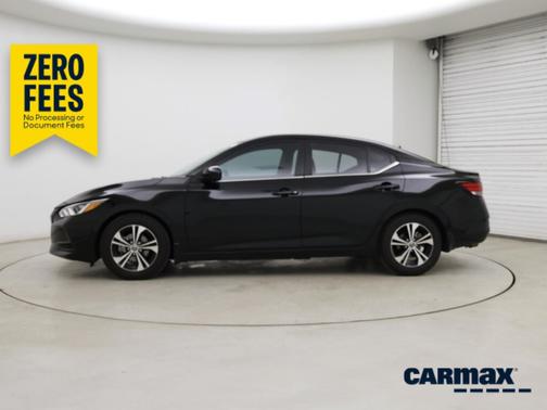 Black 2022 Nissan Sentra SV