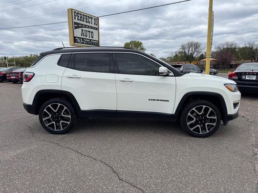 White 2018 Jeep Compass Limited
