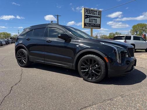 Black 2019 Cadillac XT4 Sport