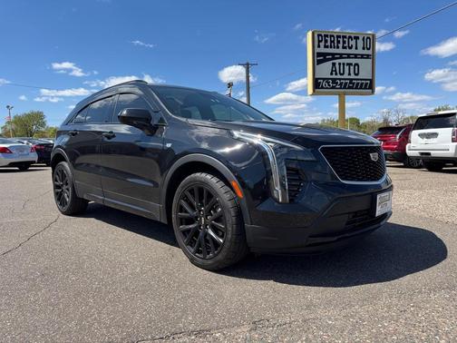 Black 2019 Cadillac XT4 Sport