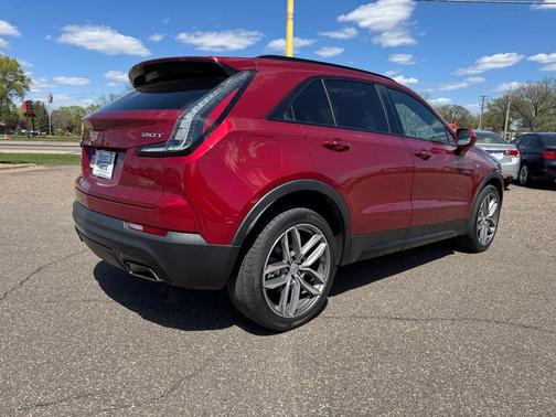 Red 2019 Cadillac XT4 Sport