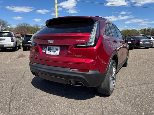 Red 2019 Cadillac XT4 Sport