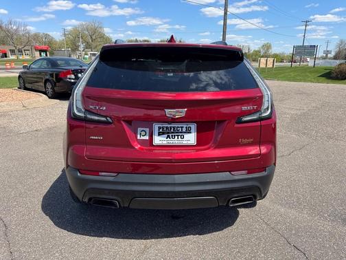 Red 2019 Cadillac XT4 Sport