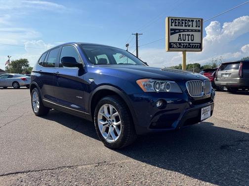Blue 2014 BMW X3 xDrive35i