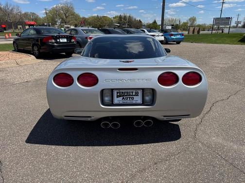 Silver 2001 Chevrolet Corvette