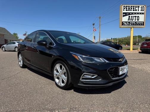 Black 2017 Chevrolet Cruze Premier