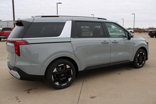 Ceramic Silver 2026 Kia Carnival EX
