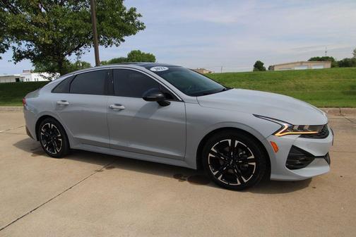 Wolf Gray 2022 Kia K5 GT-Line