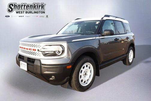 Gray Metallic 2025 Ford Bronco Sport Heritage