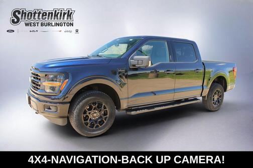 Antimatter Blue Metallic 2024 Ford F-150 XLT