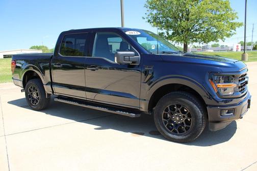 Antimatter Blue Metallic 2024 Ford F-150 XLT