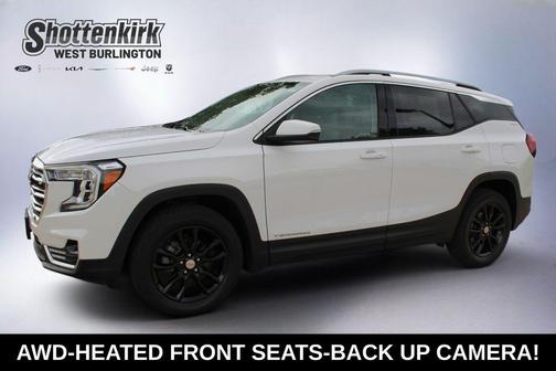 Summit White 2023 GMC Terrain SLT