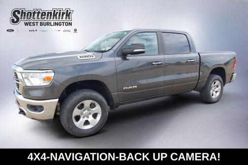 Granite Crystal Clearcoat Metallic 2020 RAM 1500 Big Horn
