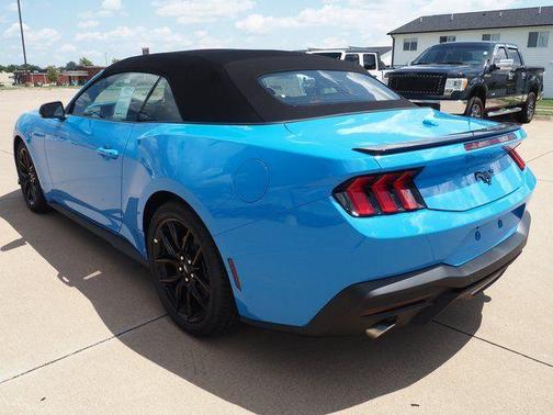 Grabber Blue 2025 Ford Mustang EcoBoost Premium